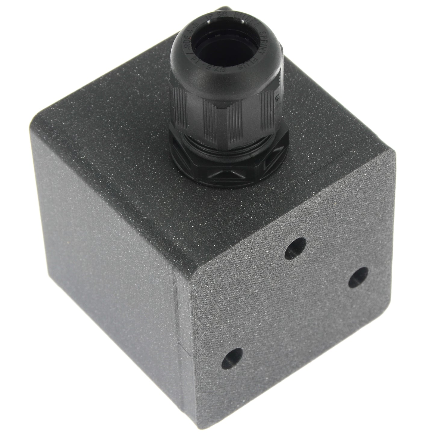 Type D Neutrik XLR3 box voor kabelgoot