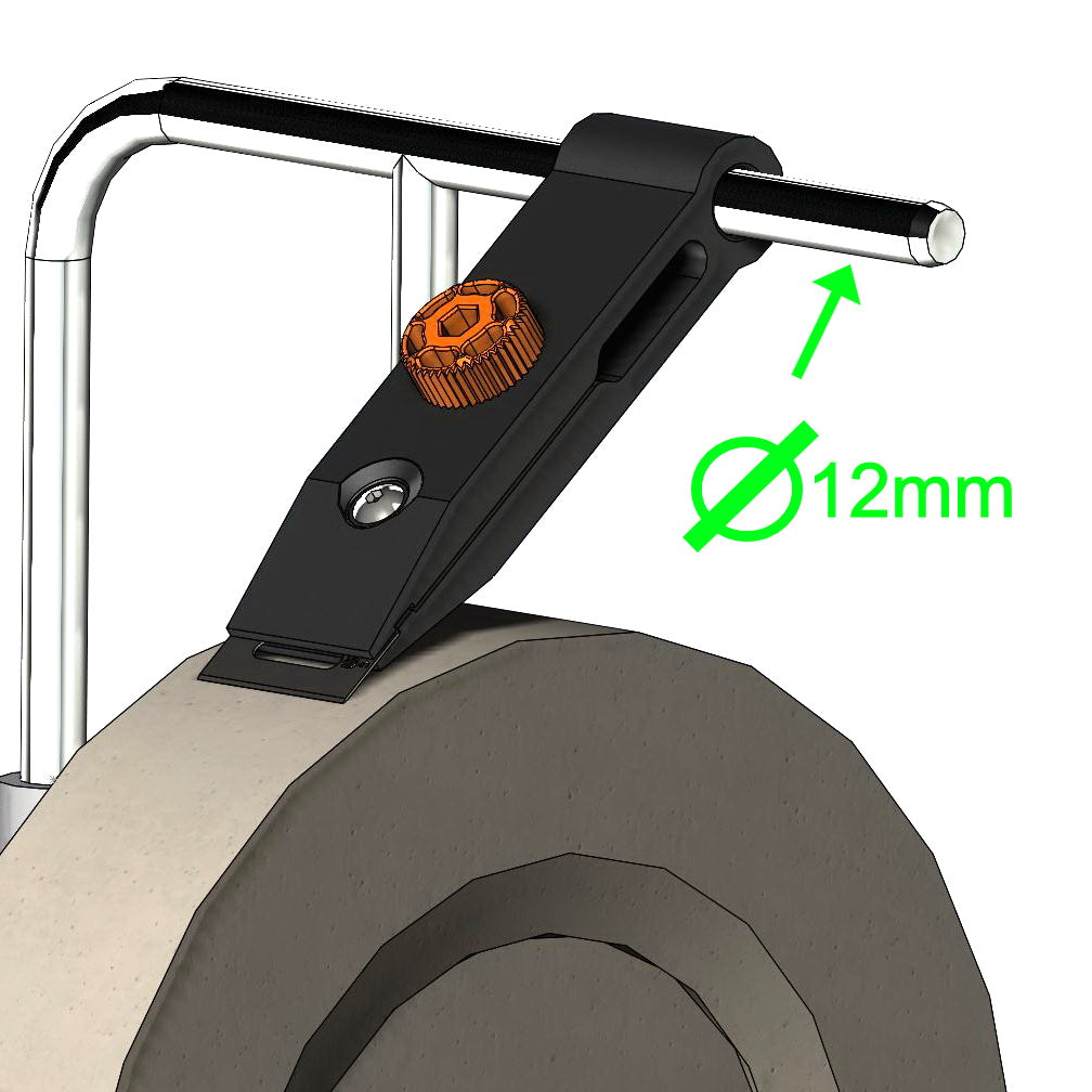 Adaptateur Pince pour Lames Husqvarna Automower pour Tormek Axe 12mm